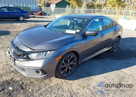 2021 Honda Civic Sport from USA, damaged, VIN 2HGFC2F8XMH554370